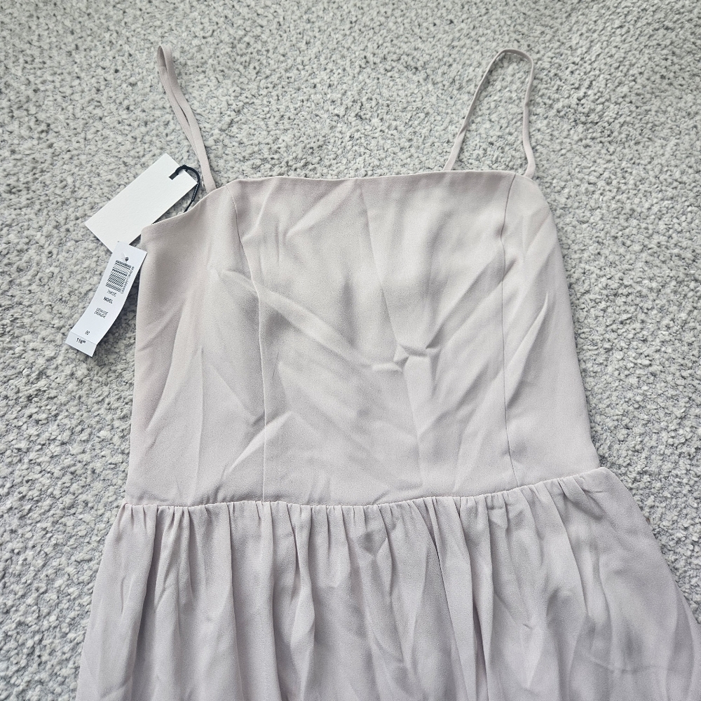 BABATON Noel Dress Denude Midi Wedding Coastal Contemporary Size 00 NWT Aritzia - Picture 3 of 11